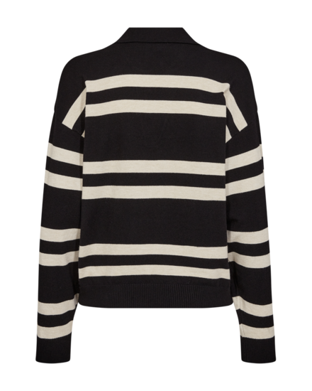 Free/quent - Pull - Zwart-beige