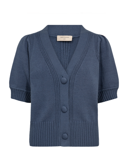 Free/quent - Gilet - Blauw