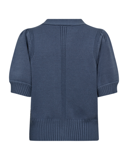 Free/quent - Gilet - Blauw