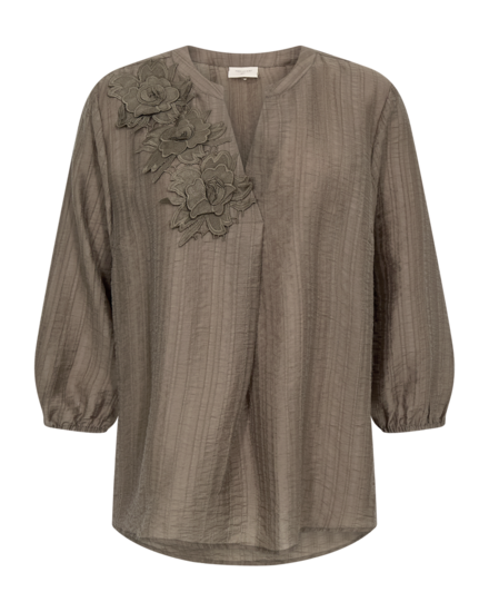 Free/quent - Blouse - Bruin