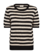 Free/quent - Pull - Zwart-beige