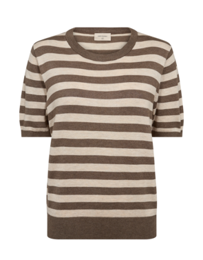 Free/quent - Pull - Beige-bruin
