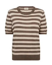 Free/quent - Pull - Beige-bruin