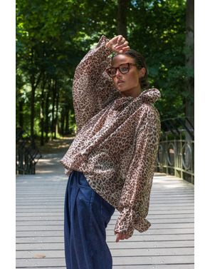 Garde-robe - Blouse - Beige-bruin