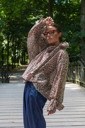 Garde-robe - Blouse - Beige-bruin