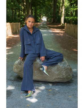 Garde-robe - Lange Broek - Marine