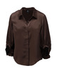 K-design - Blouse - Donker bruin