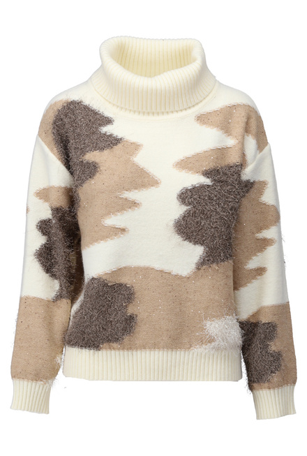 K-design - Pull - Ecru
