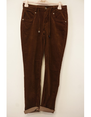 Red Button - Lange Broek - Donker bruin