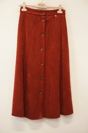 Amelie &amp; Amelie - Lange Rok - Donker oranje