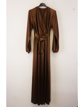 Garde-robe - Lang kleed - Bruin