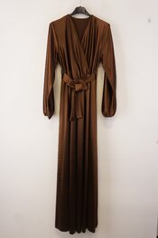 Garde-robe - Lang kleed - Bruin