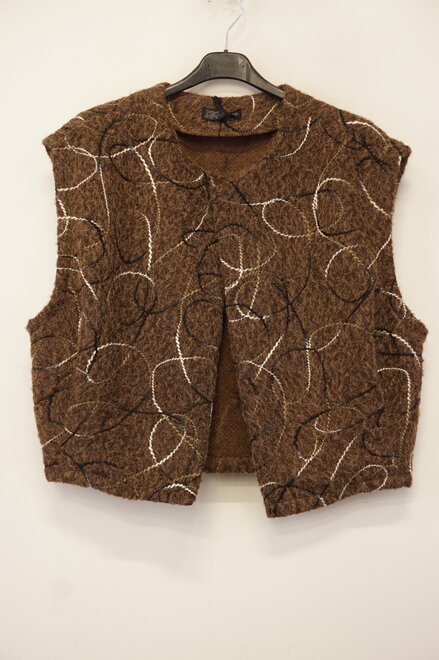 Garde-robe - Gilet - Bruin