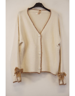 Garde-robe - Gilet - Ecru