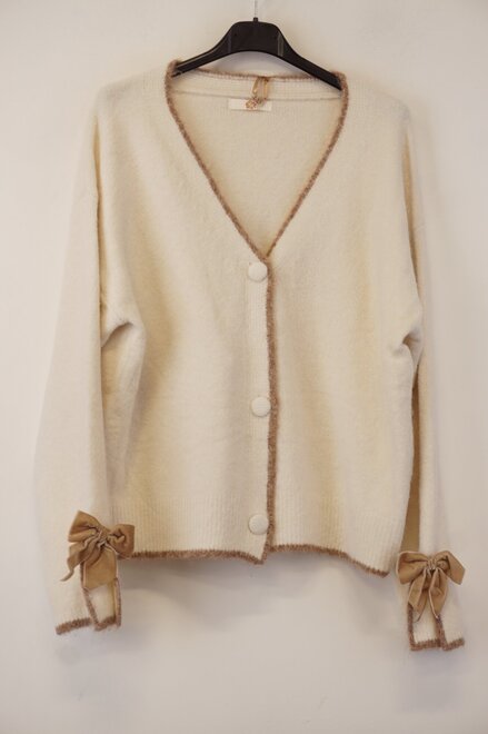 Garde-robe - Gilet - Ecru