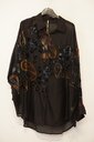 Garde-robe - Blouse - Zwart-blauw