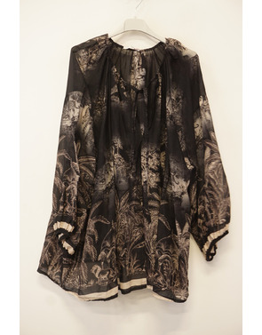 Garde-robe - Blouse - Zwart-grijs