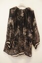 Garde-robe - Blouse - Zwart-grijs