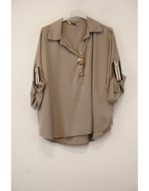 Garde-robe - Blouse - Taupe