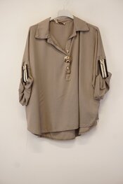 Garde-robe - Blouse - Taupe