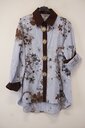 Garde-robe - Blouse - Blauw-bruin
