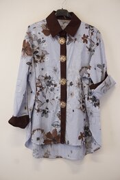 Garde-robe - Blouse - Blauw-bruin