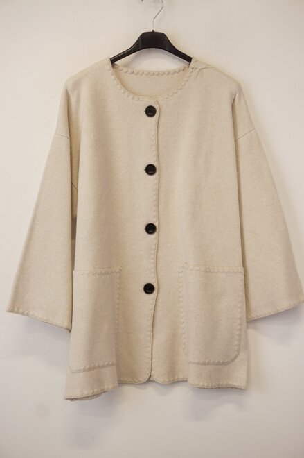 Garde-robe - Gilet - Ecru