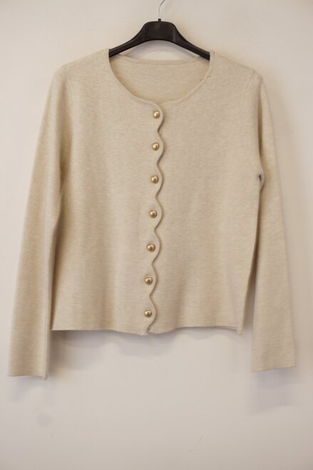 Garde-robe - Gilet - Ecru