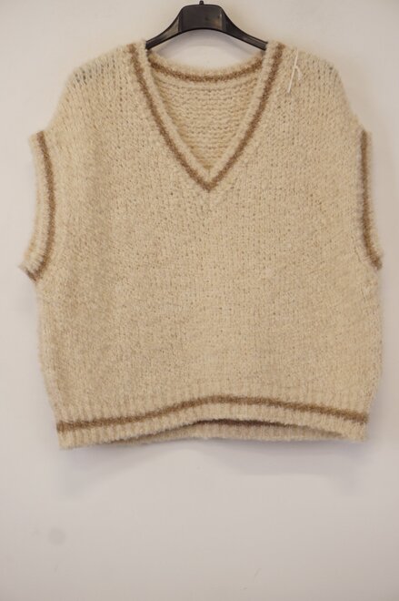 Garde-robe - Gilet - Bruin