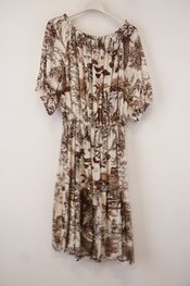 Garde-robe - Halflang Kleedje - Ecru