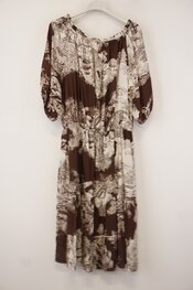 Garde-robe - Halflang Kleedje - Bruin