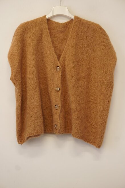 Garde-robe - Gilet - Camel