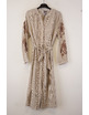 Garde-robe - Halflang Kleedje - Beige-bruin