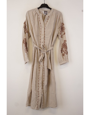 Garde-robe - Halflang Kleedje - Beige-bruin