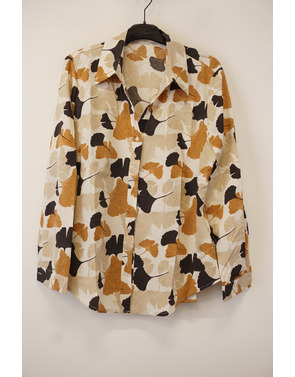 Garde-robe - Blouse - Zwart-beige