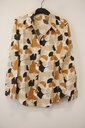 Garde-robe - Blouse - Zwart-beige