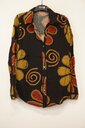 Garde-robe - Blouse - Zwart-rood