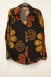Garde-robe - Blouse - Zwart-rood