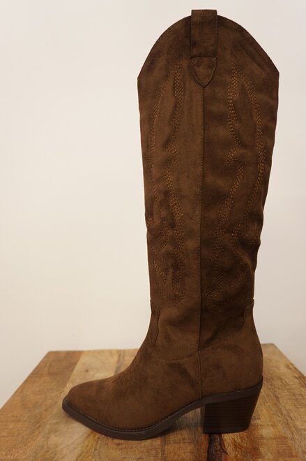 Garde-robe - Lange Laarzen - Bruin