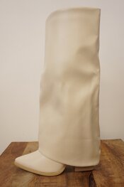 Garde-robe - Lange Laarzen - Beige