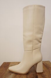 Garde-robe - Lange Laarzen - Beige