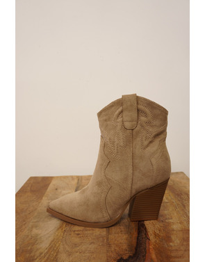Garde-robe - Korte Laarzen - Beige