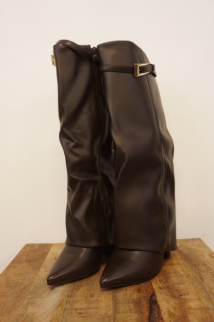 Garde-robe - Lange Laarzen - Bruin