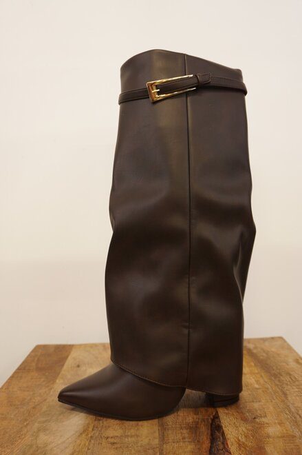 Garde-robe - Lange Laarzen - Bruin