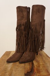 Garde-robe - Lange Laarzen - Bruin