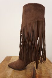 Garde-robe - Lange Laarzen - Bruin