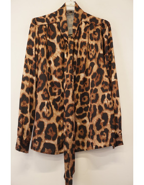 Garde-robe - Blouse - Zwart-beige