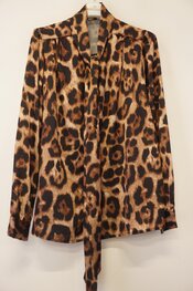 Garde-robe - Blouse - Zwart-beige