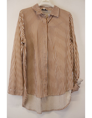 Garde-robe - Blouse - Bruin-wit