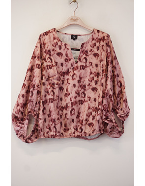 K-design - Blouse - Roze